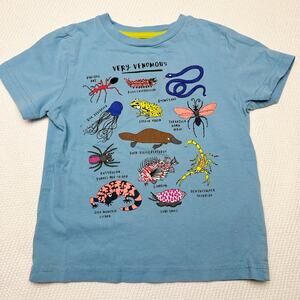 Mini Boden very venomous tee 3-4 HTF